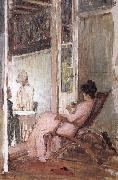 John William Waterhouse The Loggia Spain oil painting artist